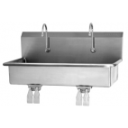 2 Person Wall Mount Sink with Double Knee Valve